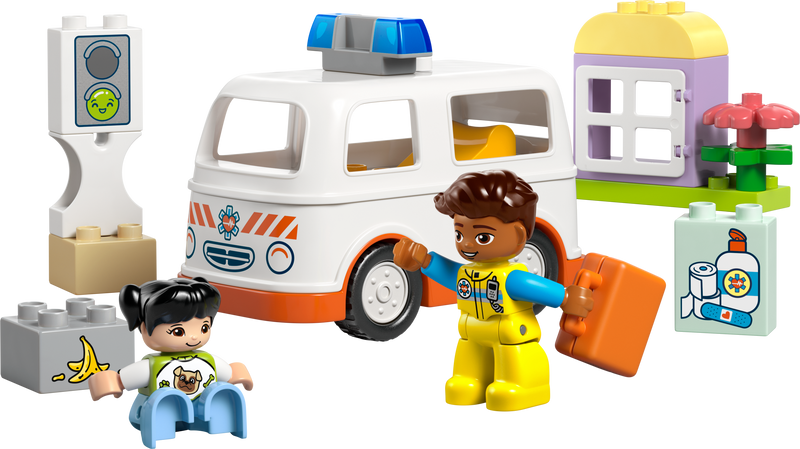 Lego Duplo Ambulance Building Set 19 Pieces - British product