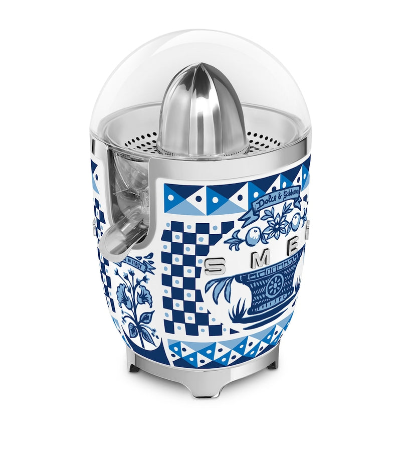 Smeg x Dolce & Gabbana Blu Mediterraneo Citrus Juicer (British brand)