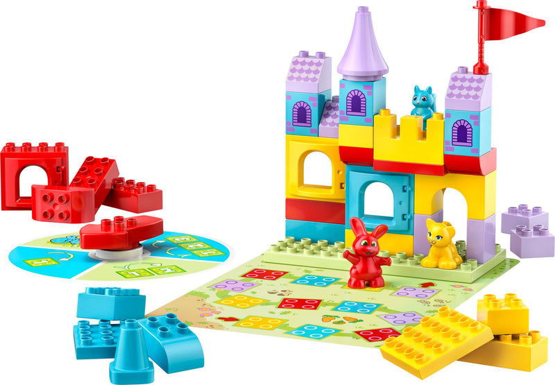 LEGO DUPLO Hopsy's Castle Board Game 47 Pieces, UK version