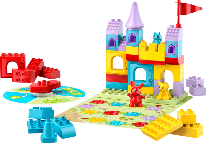 LEGO DUPLO Hopsy's Castle Board Game 47 Pieces, UK version