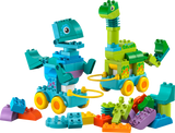 Lego LEGO DUPLO 3in1 Dinosaurs on Wheels Building Brick Set 108 Pieces- Buy online at McGrocer