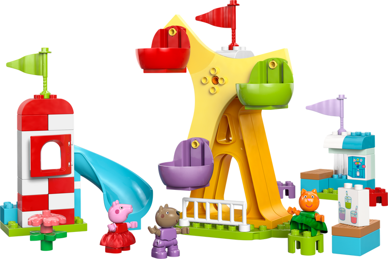 LEGO DUPLO Peppa Pig Funfair 53 pieces - British product