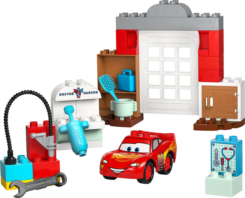 LEGO DUPLO Cars McQueen Visit Garage 35pc, imported from the UK