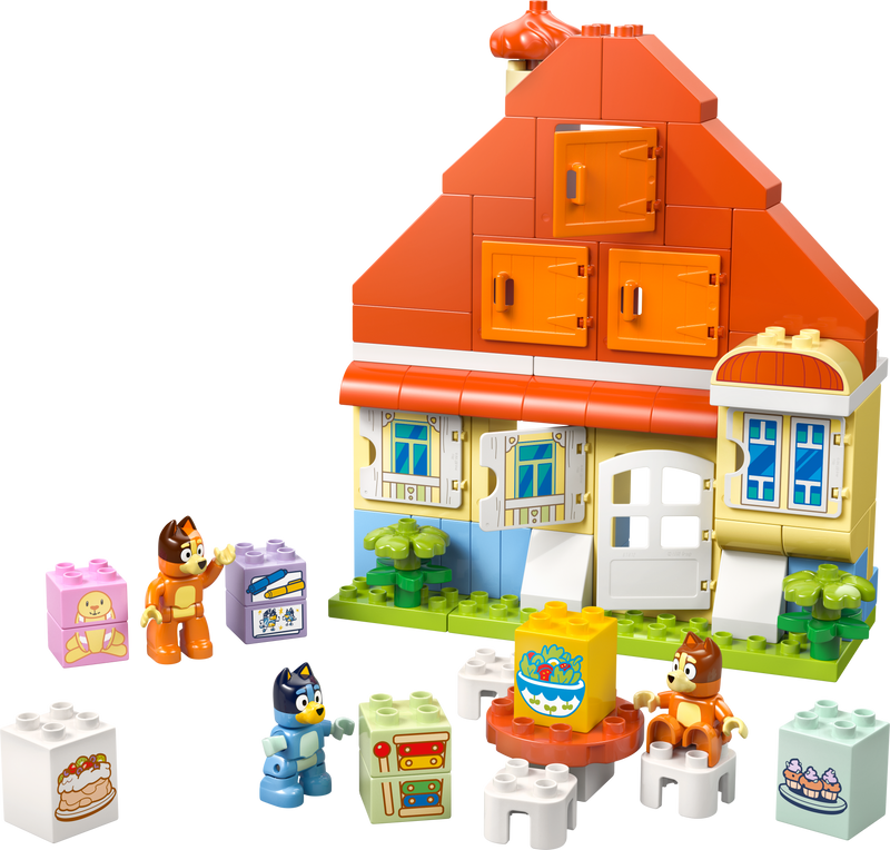 Lego Bluey Family House Building Set 83 Pieces - British product