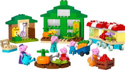 Lego LEGO DUPLO Grandpa Pig's Garden and Greenhouse Building Block Set 102 Pieces- Buy online at McGrocer