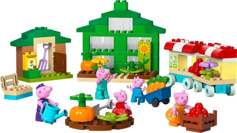 LEGO Duplo Grandpa Pig Garden and Greenhouse 102 Pieces, UK version