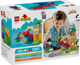 LEGO DUPLO Spidey-Rex vs Green Goblin 25-piece set, UK version