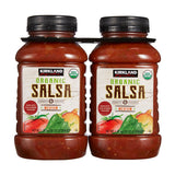 Costco UK Kirkland Signature Organic Salsa Medium 2 x 1.08kg- Buy online at McGrocer