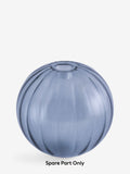 Blue Hampton Cluster spare part brushed brass glass, UK version