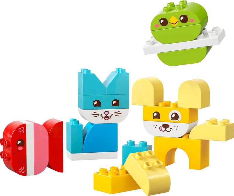 LEGO DUPLO Creative Cute Pets building set 24 pieces (British brand)