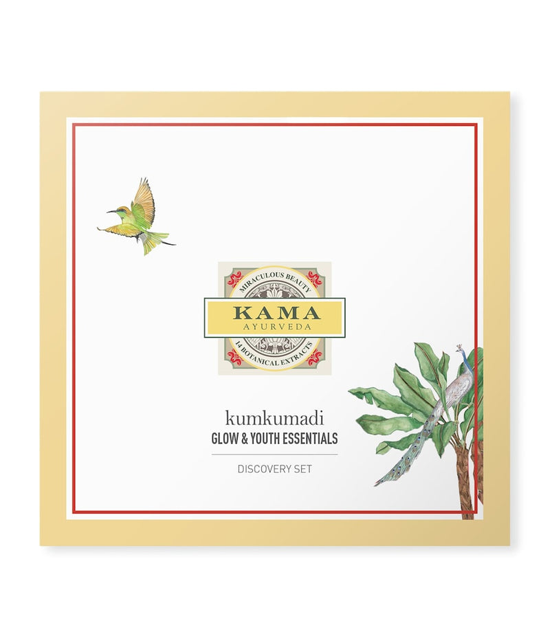 Kama Ayurveda discovery set with Kumkumadi range - British product