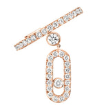 Messika Move Uno rose gold diamond ear cuff 0.24ct, UK version