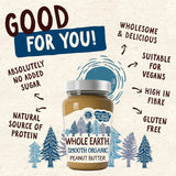 Whole Earth Organic Smooth Peanut Butter 340g GOODS M&S