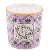 Harrods Large Scented Candle with Spearmint, Geranium, and Cedarwood Fragrance- Buy online at McGrocer