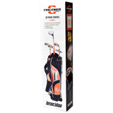 Longridge junior golf set orange clubs and stand bag, imported from the UK