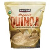 Kirkland Signature organic quinoa 2.04kg, UK version