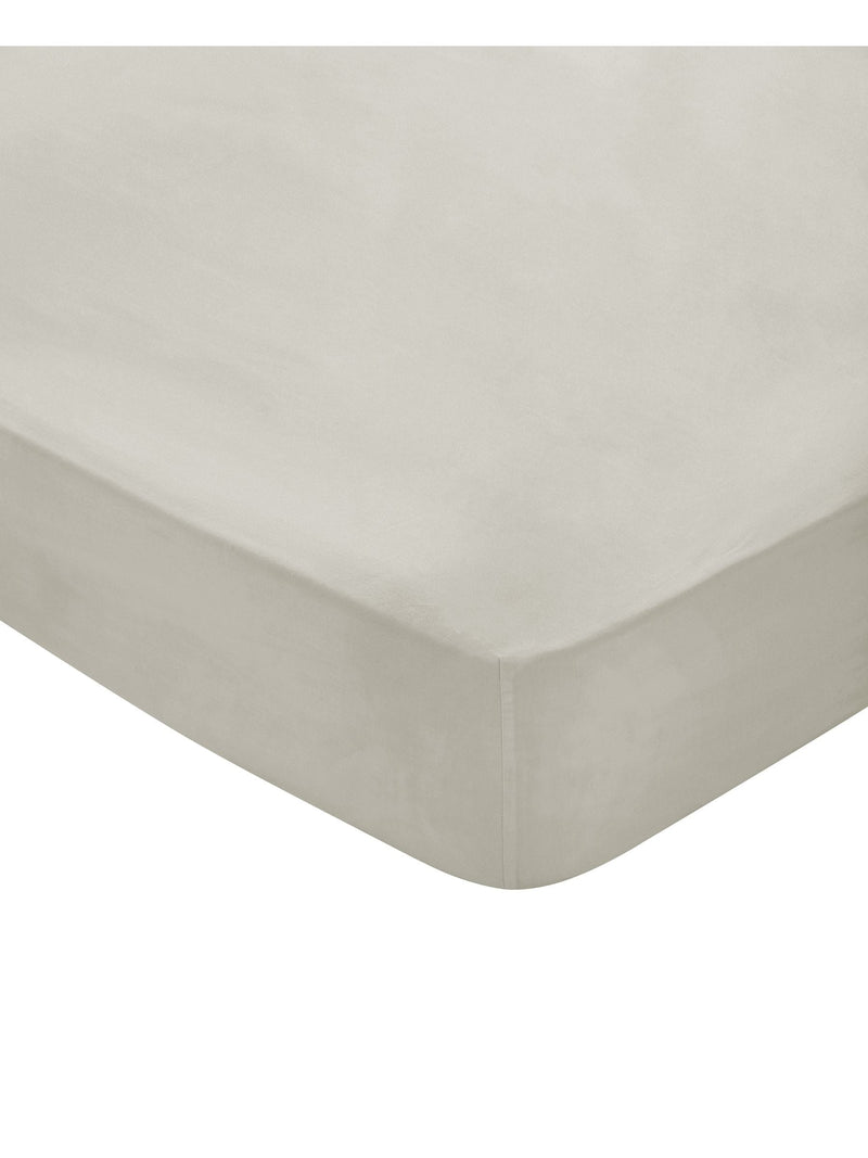 Bedeck of Belfast 300 thread count cotton fitted sheet - British product