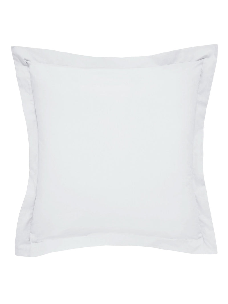 Bedeck of Belfast white 300 thread count square pillowcase, UK version