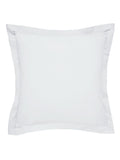 Bedeck of Belfast white 300 thread count square pillowcase, UK version
