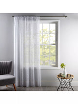 John Lewis Deyron Ashdown Voile Fabric, White, 300cm Wide- Buy online at McGrocer