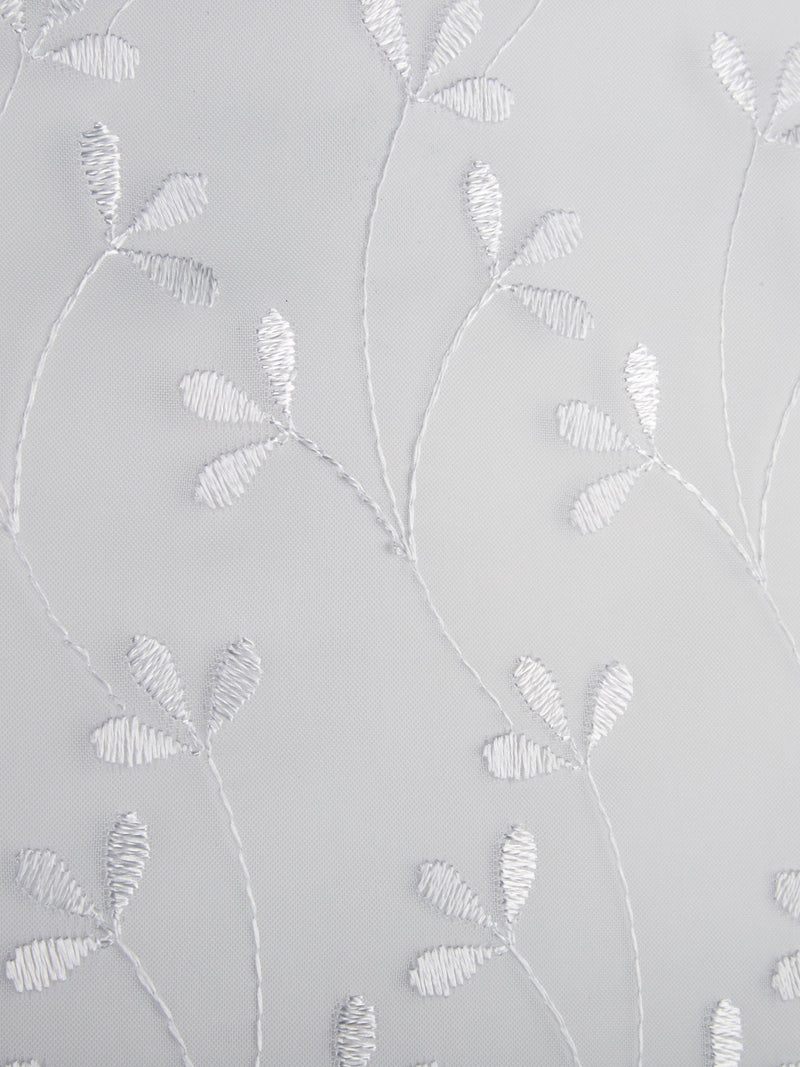 Deyron Ashdown voile fabric white 300cm, imported from the UK