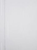 Deyron white voile fabric with stripe design (British brand)