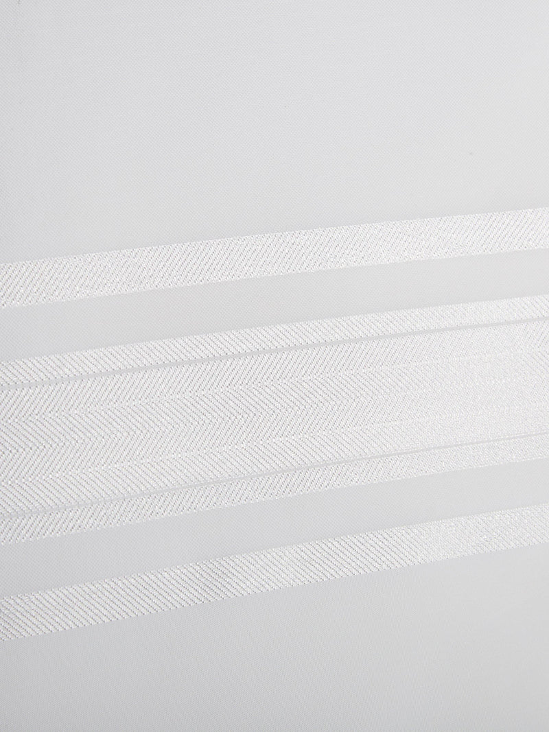 Deyron Morven voile fabric white - British product