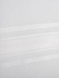 Deyron Morven voile fabric white - British product