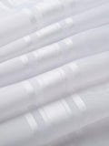 Deyron Morven voile fabric white - British product