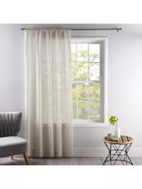 John Lewis Deyron Hambledon Voile Fabric, Natural- Buy online at McGrocer