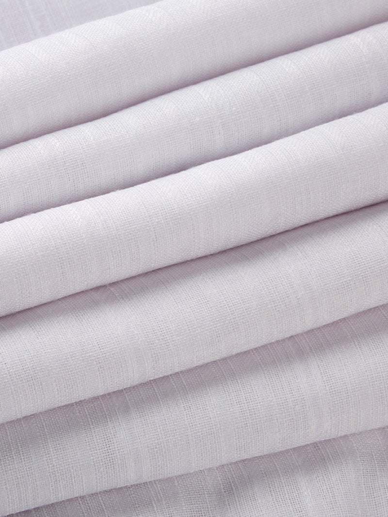 Deyron York white voile fabric, UK version
