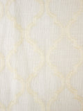 Deyron voile fabric cream colour 300cm width, UK version