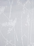 Deyron Hardwick voile fabric white floral design, UK version
