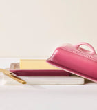 Le Creuset stoneware butter dish (17cm), imported from the UK