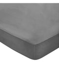 Bedeck of Belfast Charcoal fitted sheet - British product