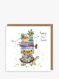 Louise Mulgrew Designs tortoise new home card, imported from the UK