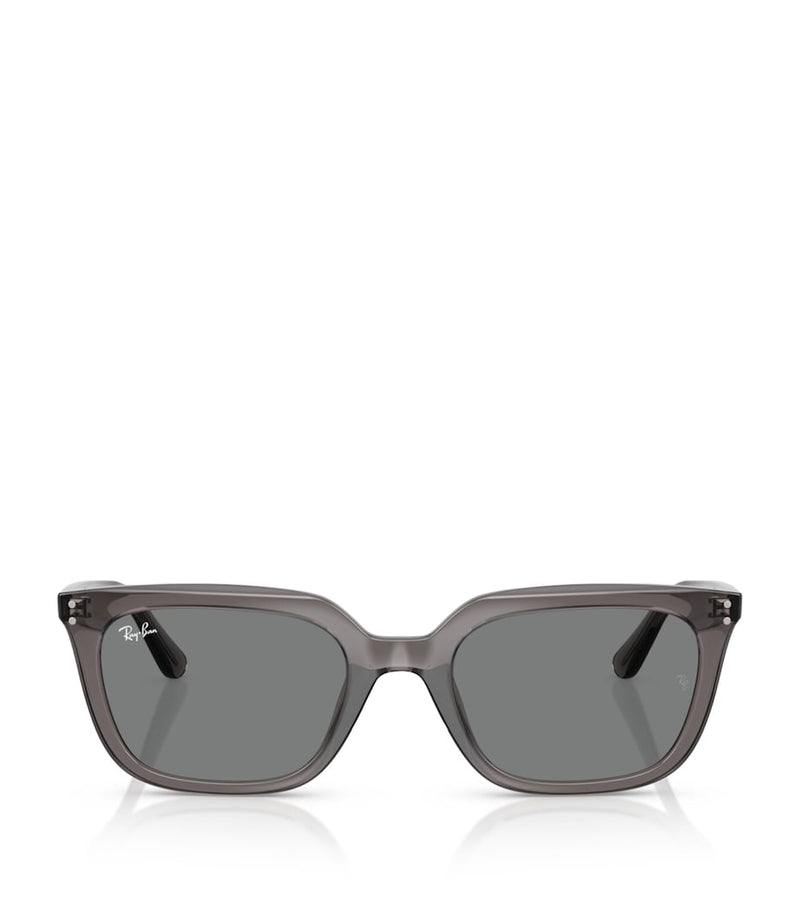 Ray-Ban RB4439D sunglasses curved pillow shape (British brand)