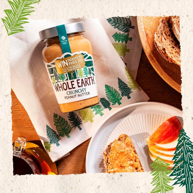 Whole Earth Crunchy Peanut Butter 454g GOODS M&S