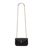 Saint Laurent Mini Loulou shoulder bag matelassé lambskin (British brand)