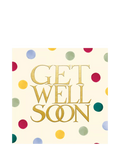 Emma Bridgewater polka dot get well card, imported from the UK