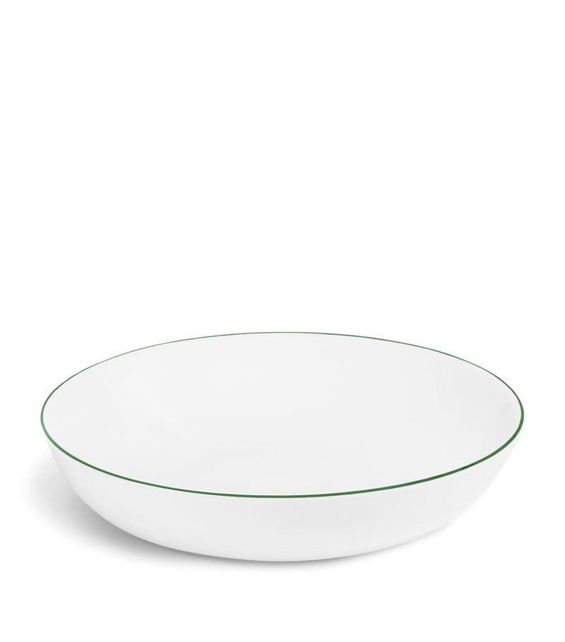 Richard Brendon large bone china line coupe bowl 24cm, imported from the UK