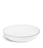 Richard Brendon large bone china line coupe bowl 24cm, imported from the UK
