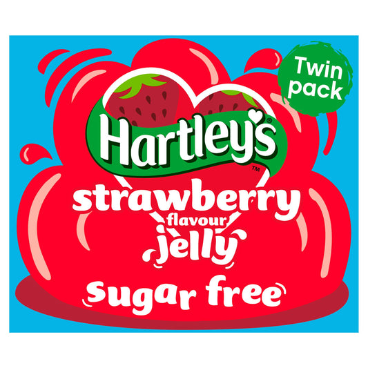 Hartley's Sugar Free Strawberry Jelly Twin Pack 23g GOODS Sainsburys   