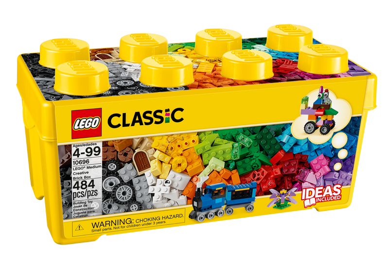 Lego Medium Creative Brick Box 484 Pieces, UK version