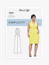 John Lewis Simplicity Misses' Dress and Jumpsuit Sewing Pattern, S9097- Buy online at McGrocer