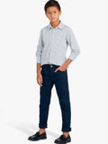 Simplicity S9056 sewing pattern for boys slim fit shirts - British product