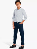 Simplicity S9056 sewing pattern for boys slim fit shirts - British product