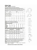 Simplicity sewing pattern for boys' and men's loungewear and bag - British product