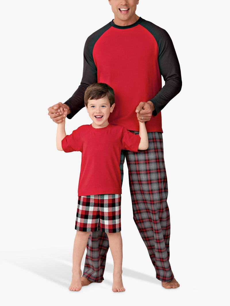 Simplicity sewing pattern for boys' and men's loungewear and bag - British product