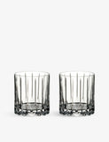 Riedel crystal neat glasses set of two 174ml, imported from the UK